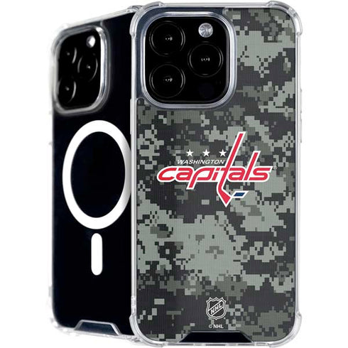 NHL Washington Capitals Camo iPhone 16 Pro MagSafe Case
