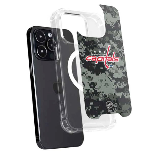 NHL Washington Capitals Camo iPhone 16 Pro MagSafe Case