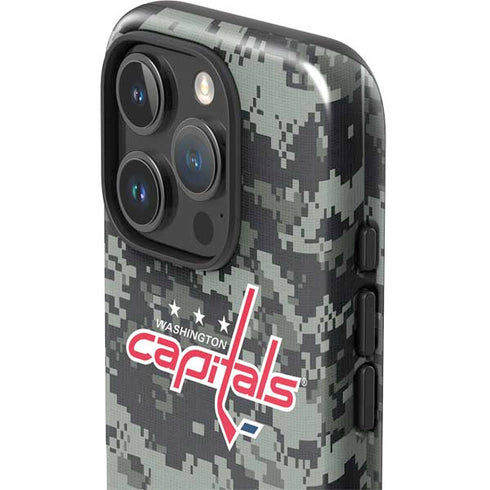 NHL Washington Capitals Camo iPhone 16 Pro Max Impact Case