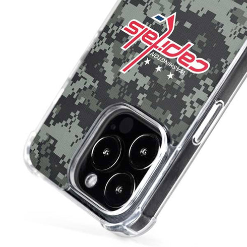 NHL Washington Capitals Camo iPhone 16 Pro Max MagSafe Case