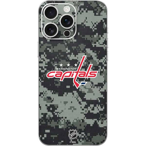 NHL Washington Capitals Camo iPhone 16 Pro Max Skin