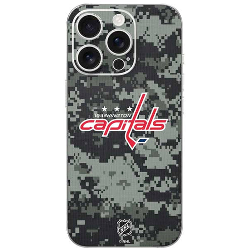 NHL Washington Capitals Camo iPhone 16 Pro Skin