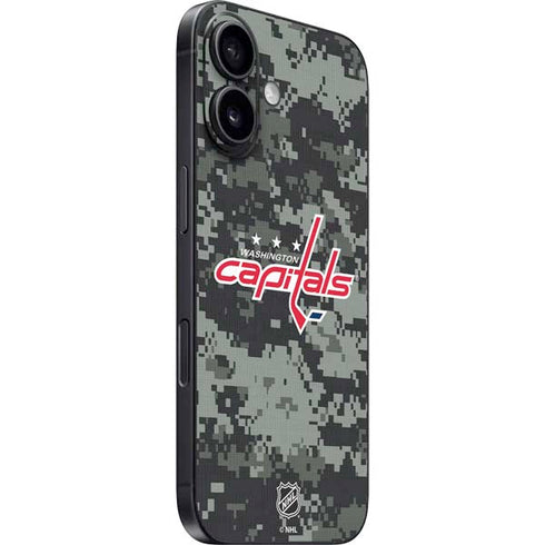 NHL Washington Capitals Camo iPhone 16 Skin