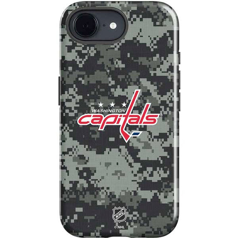 NHL Washington Capitals Camo iPhone 16e Impact Case