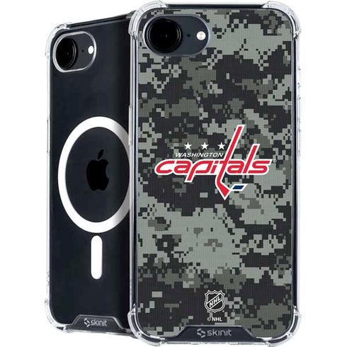 NHL Washington Capitals Camo iPhone 16e MagSafe Case