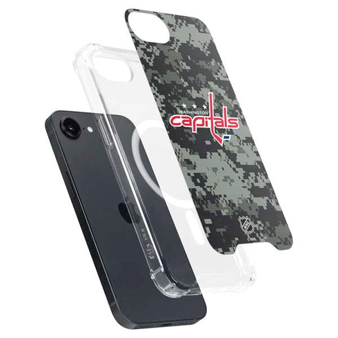 NHL Washington Capitals Camo iPhone 16e MagSafe Case