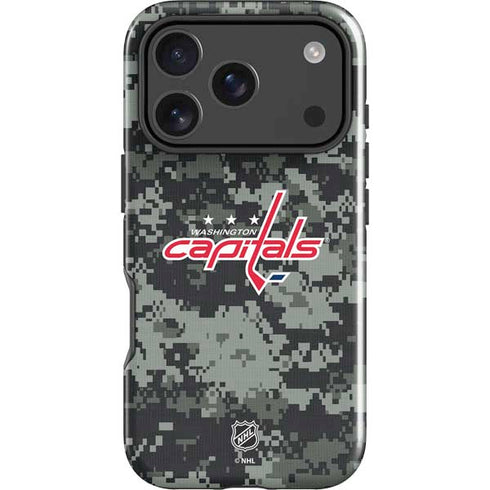 NHL Washington Capitals Camo iPhone 18 Pro Impact Case