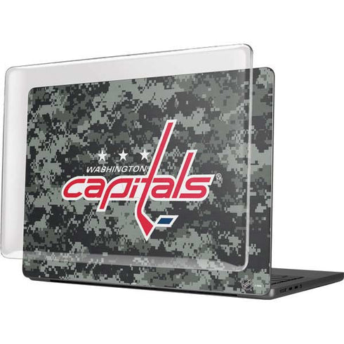 NHL Washington Capitals Camo MacBook Pro 14in (2021-24) Case plus Skin