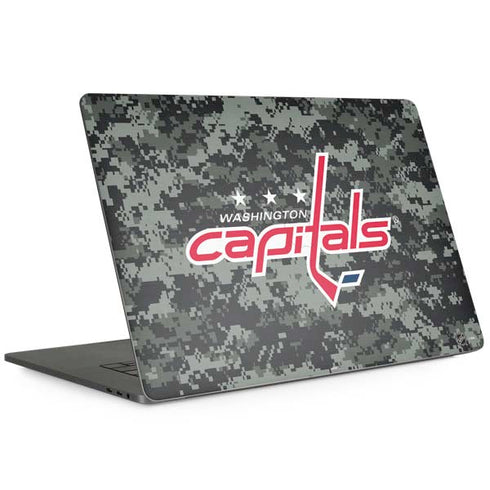 NHL Washington Capitals Camo MacBook Skins