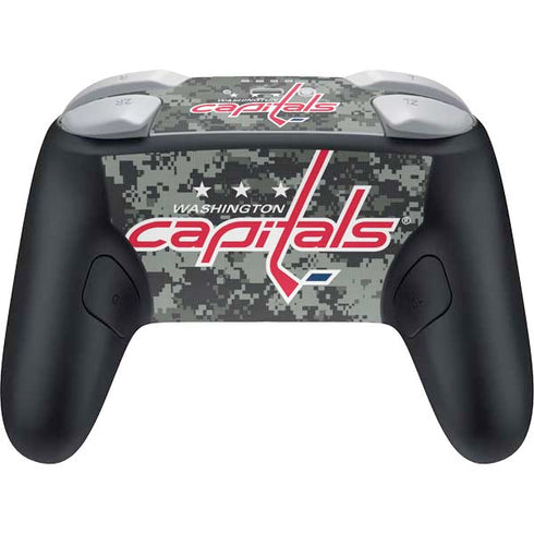 NHL Washington Capitals Camo Nintendo Switch 2 (2025) Pro Controller Skin