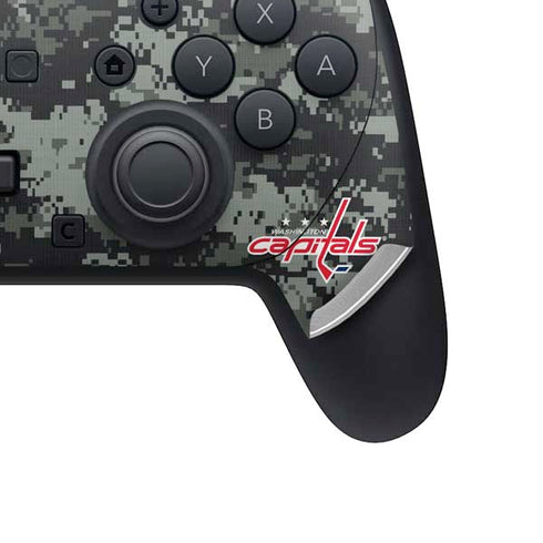 NHL Washington Capitals Camo Nintendo Switch 2 (2025) Pro Controller Skin