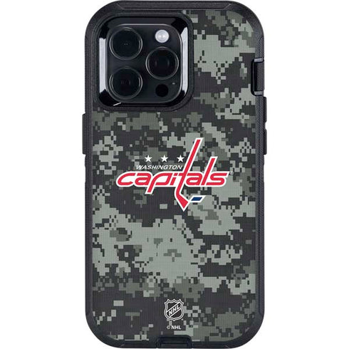 NHL Washington Capitals Camo Otterbox Defender iPhone Skin