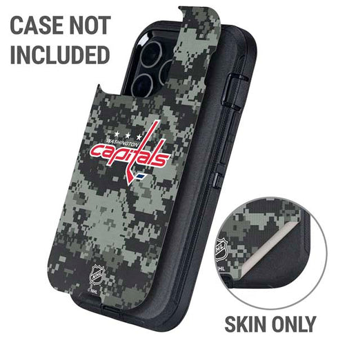 NHL Washington Capitals Camo Otterbox Defender iPhone Skin