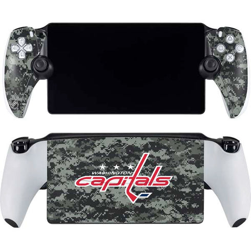 NHL Washington Capitals Camo PlayStation PS5 Skins