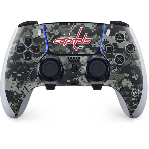 NHL Washington Capitals Camo PS5 DualSense Edge Pro Controller Skin