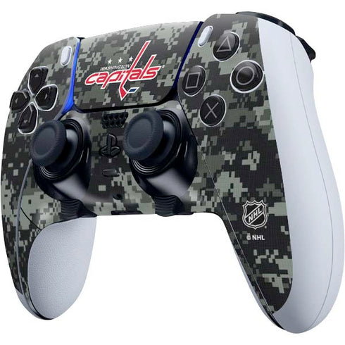 NHL Washington Capitals Camo PS5 DualSense Edge Pro Controller Skin