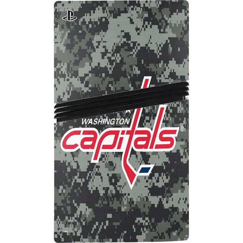 NHL Washington Capitals Camo PS5 Pro Bundle Skin