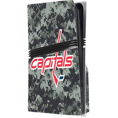 NHL Washington Capitals Camo PlayStation PS5 Skins