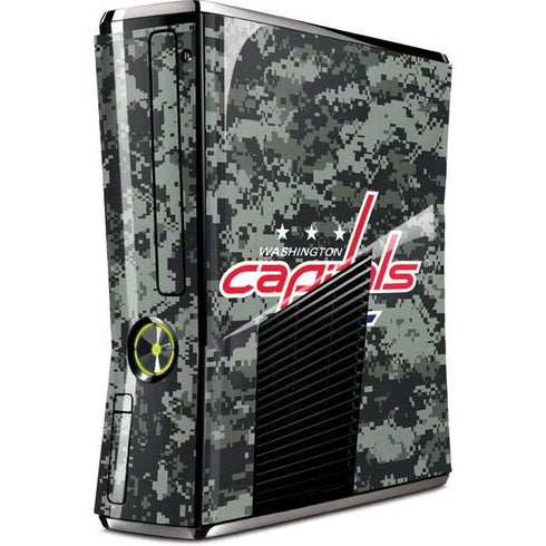 NHL Washington Capitals Camo Xbox 360 Slim (2010) Skin
