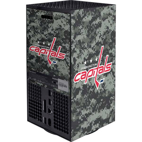 NHL Washington Capitals Camo Xbox Series X Bundle Skin