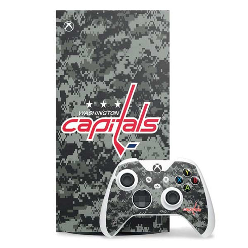 NHL Washington Capitals Camo Xbox Series X Skins