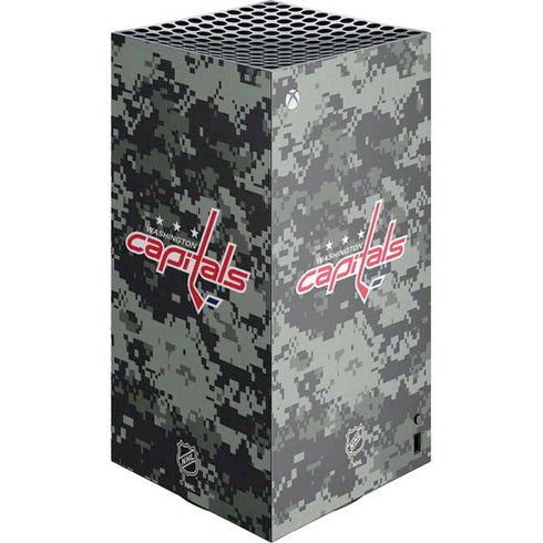 NHL Washington Capitals Camo XBox Series X Digital Edition Console Skin