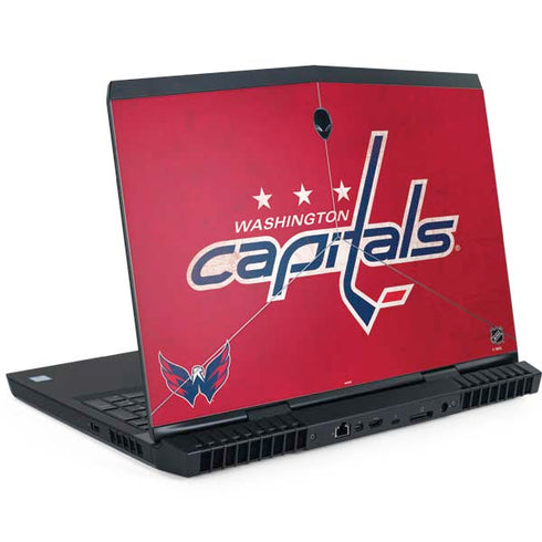 NHL Washington Capitals Distressed Dell Alienware Skin