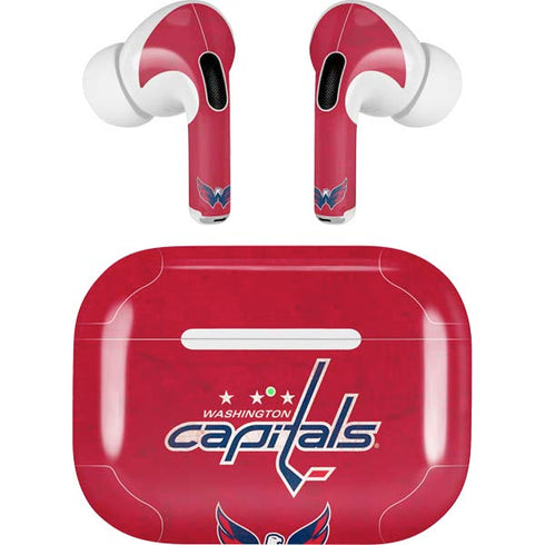 NHL Washington Capitals Distressed AirPods Skins