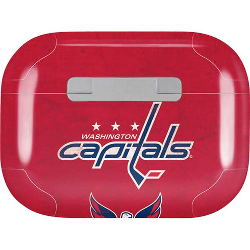 NHL Washington Capitals Distressed AirPods Skins