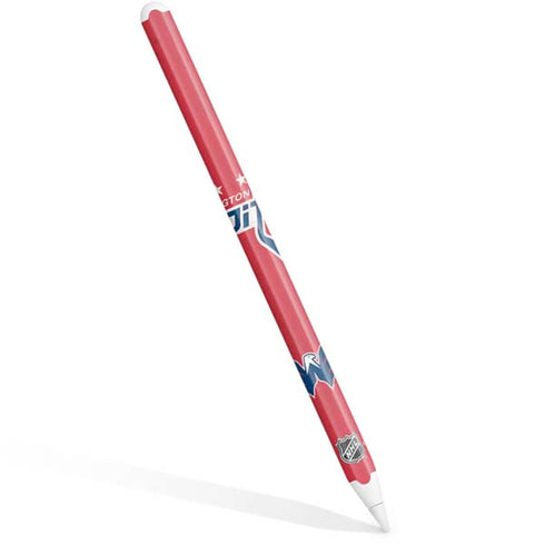 NHL Washington Capitals Distressed Apple Pencil (2nd Gen 2019) Skin