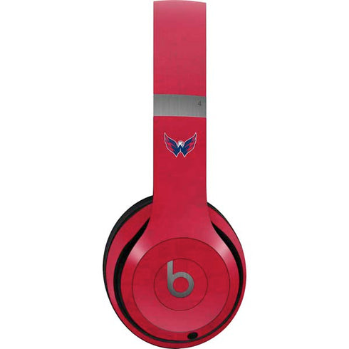NHL Washington Capitals Distressed Beats Solo 4 Wireless Headphones Skin