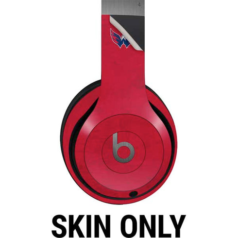 NHL Washington Capitals Distressed Beats Solo 4 Wireless Headphones Skin