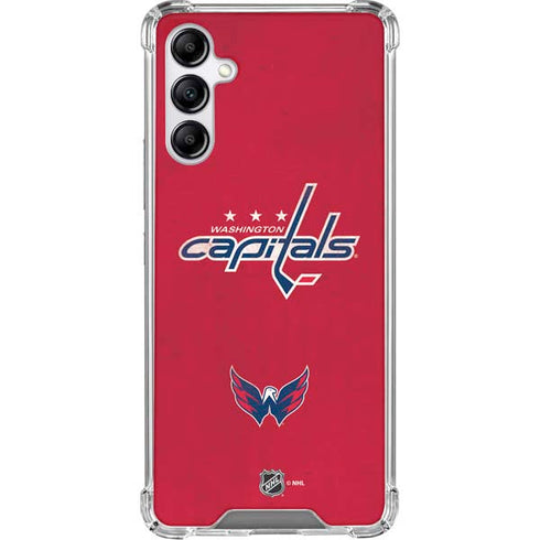 NHL Washington Capitals Distressed Gabb Phone 4 Clear Case