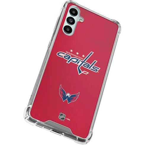 NHL Washington Capitals Distressed Gabb Phone 4 Clear Case