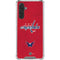 NHL Washington Capitals Distressed Galaxy A17 Clear Case