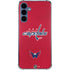 NHL Washington Capitals Distressed Galaxy A35 5G Clear Case