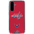 NHL Washington Capitals Distressed Galaxy A36 5G Clear Case