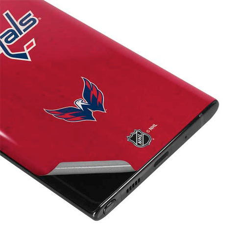 NHL Washington Capitals Distressed Galaxy Note 10 Plus Skin