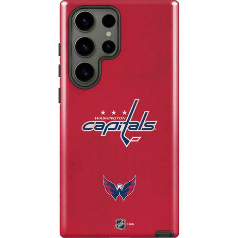 NHL Washington Capitals Distressed Galaxy S23 Ultra Pro Case