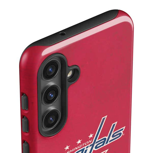 NHL Washington Capitals Distressed Galaxy S25 Impact Case