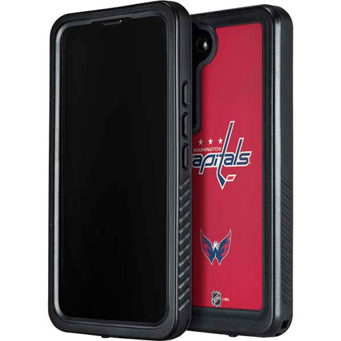 NHL Washington Capitals Distressed Galaxy S24 Plus Waterproof Case