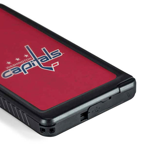 NHL Washington Capitals Distressed Galaxy S24 Ultra Waterproof Case