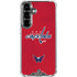NHL Washington Capitals Distressed Galaxy S26 Plus Clear Case