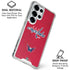 NHL Washington Capitals Distressed Galaxy S26 Ultra Clear Case