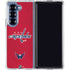 NHL Washington Capitals Distressed Galaxy Z Fold6 Clear Case