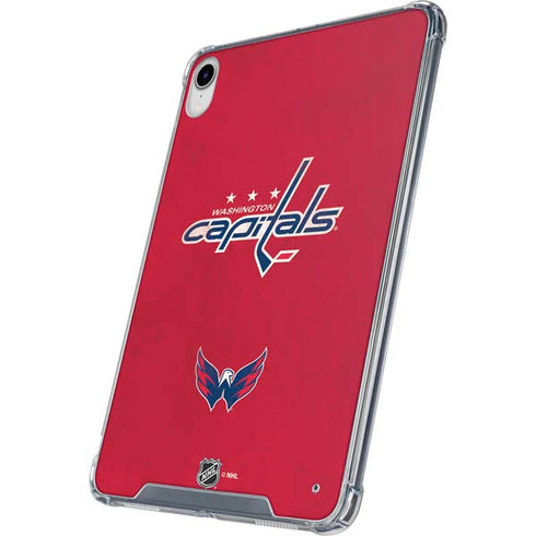 NHL Washington Capitals Distressed iPad 11th Gen (2025) Clear Case