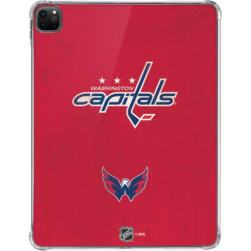 NHL Washington Capitals Distressed iPad Pro 11in (2024) Clear Case