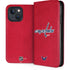 NHL Washington Capitals Distressed iPhone 15 Folio Case