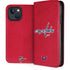NHL Washington Capitals Distressed iPhone 15 Plus Folio Case