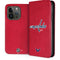 NHL Washington Capitals Distressed iPhone 15 Pro Folio Case
